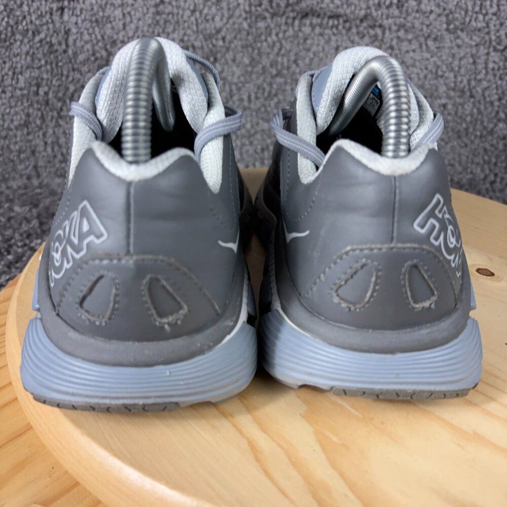Hoka One One Gray Athletic Running Shoes - Picture 4 of 7